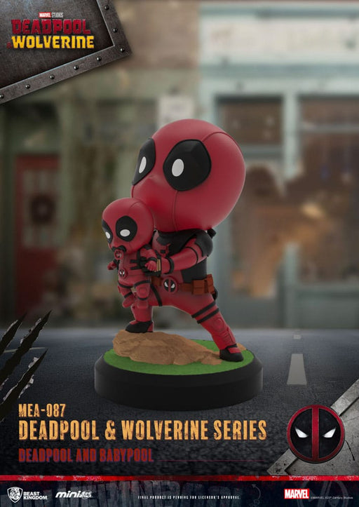 Deadpool & Wolverine Mini Egg Attack Figure Set