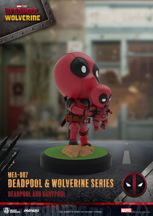 Set de figurines Deadpool & Wolverine Mini Egg Attack