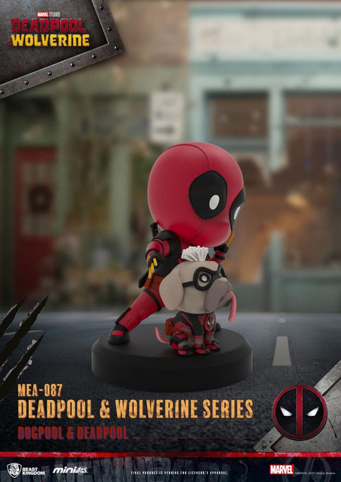 Set de figurines Deadpool & Wolverine Mini Egg Attack
