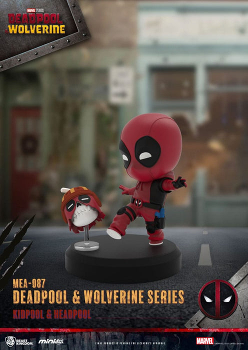 Set de figurines Deadpool & Wolverine Mini Egg Attack