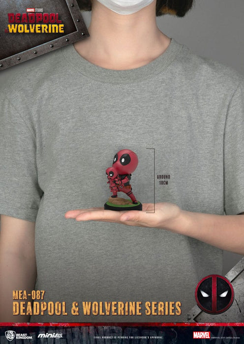 Set de figurines Deadpool & Wolverine Mini Egg Attack