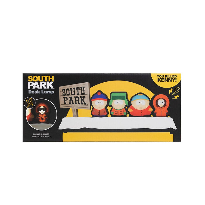 Lámpara de mesa South Park con gag de electrochoque de Kenny