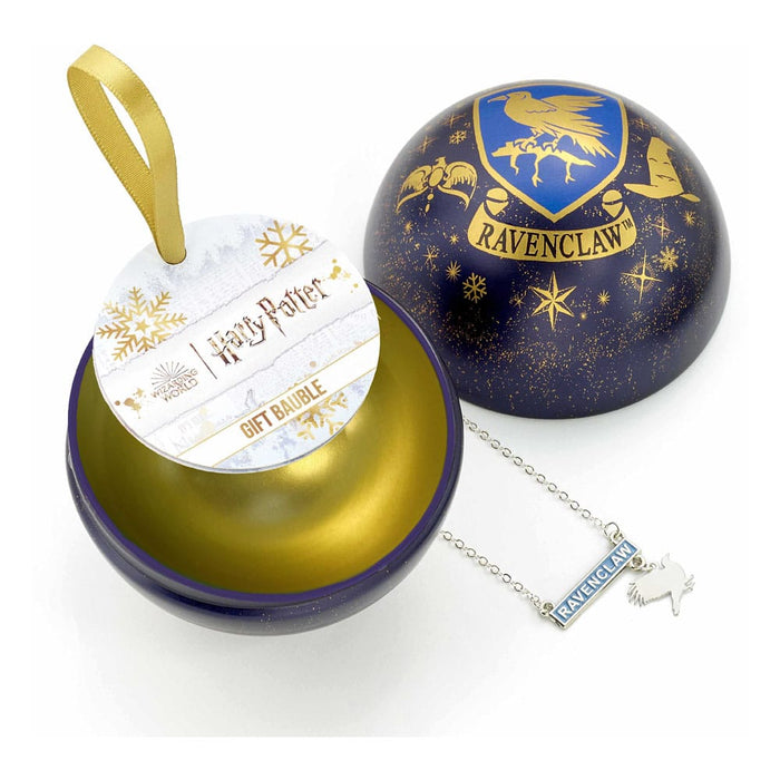 Bola de Navidad Harry Potter Ravenclaw con Collar