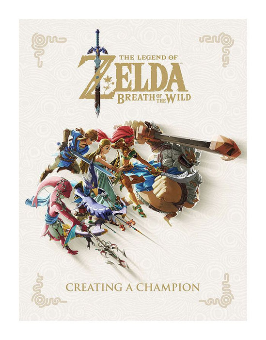 Artbook The Legend of Zelda: Breath of the Wild Creating a Champion (edizione inglese)