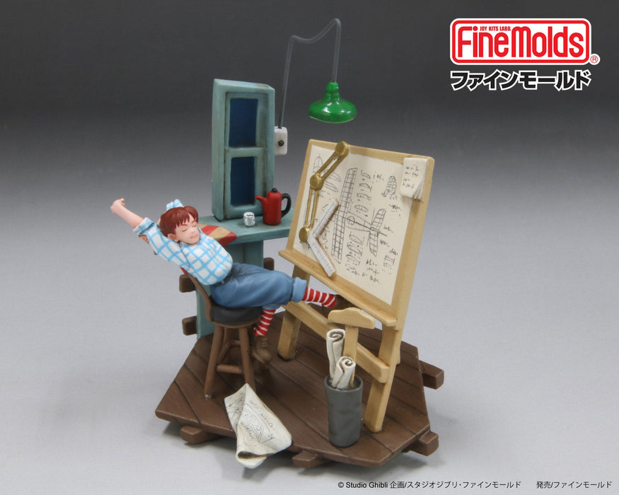 Maquette Porco Rosso Fio et sa nuit blanche