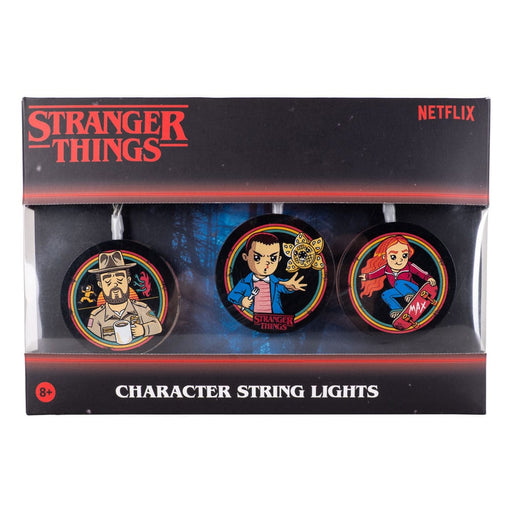Stranger Things lichtslinger met personages