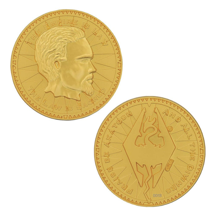 The Elder Scrolls moneda de colección Septim