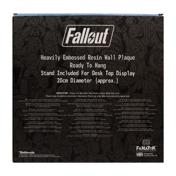 Fallout Vault Boy Resinschild (Surface Never, Vault Forever)