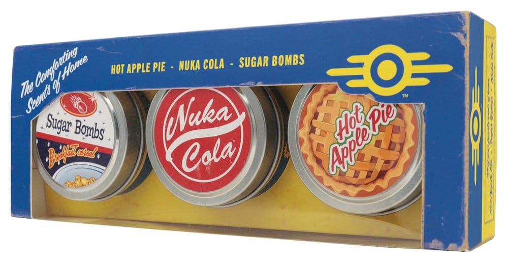 Set de 3 velas aromáticas Fallout Vault Dweller's