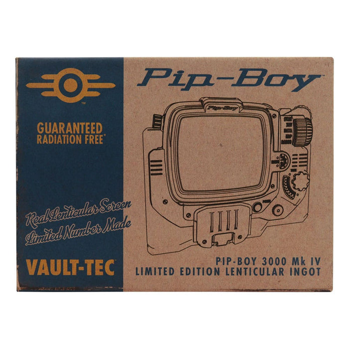 Fallout Pip-Boy Lingote de Metal (edición limitada, 5000 unidades)