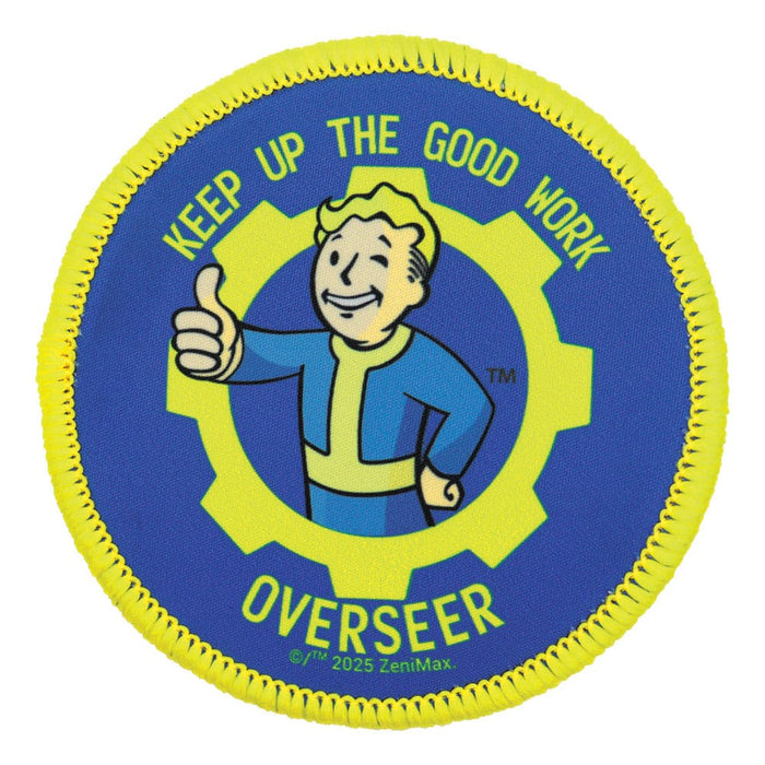Tappetino da scrivania Fallout con sottobicchiere Vault-Tec