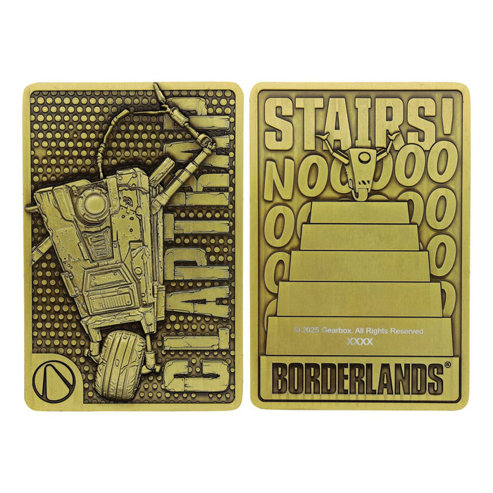 Borderlands Metallbarren Claptrap