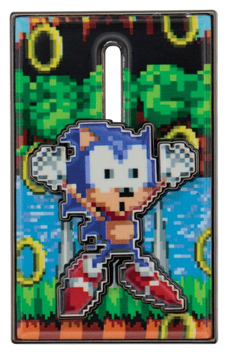 Sonic Pin with Moving Hedgehog