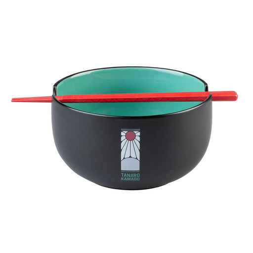 Demon Slayer Cuenco de ramen Tanjiro con palillos