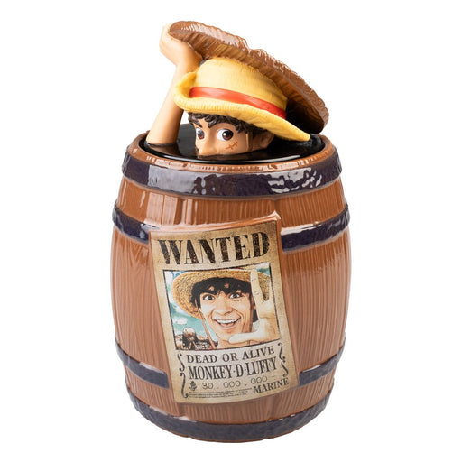 One Piece Fass-Keksdose Monkey D. Ruffy (Wanted)