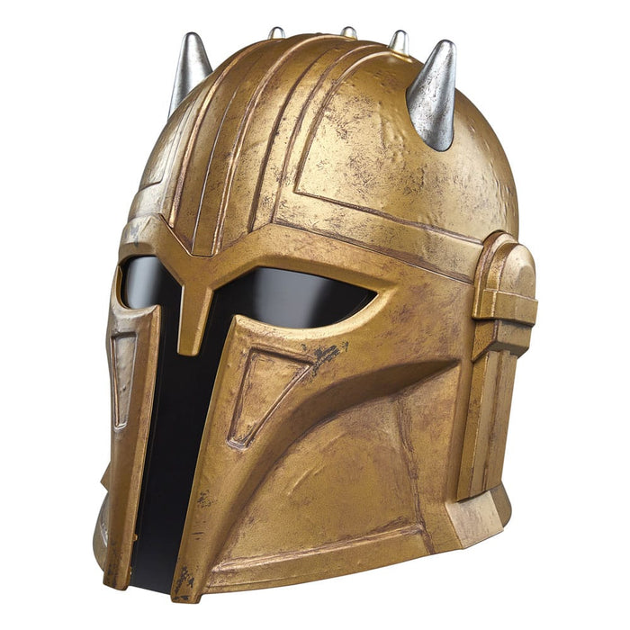 Helmet of The Armorer from The Mandalorian