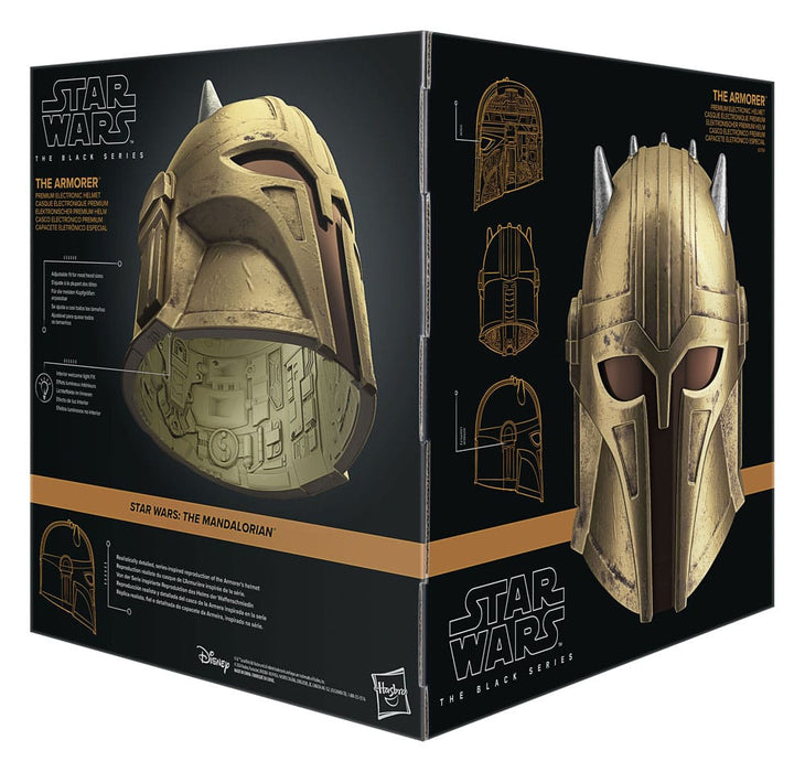 Helmet of The Armorer from The Mandalorian