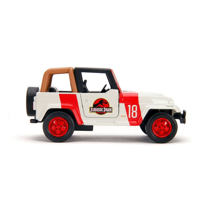 Jurassic World Jeep Wrangler modelauto 1:32