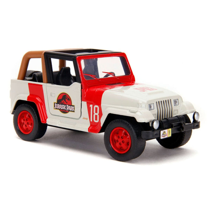 Jurassic World Jeep Wrangler modelauto 1:32