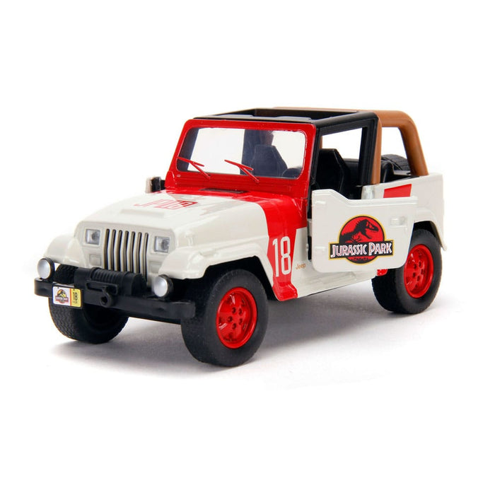 Jurassic World Jeep Wrangler modelauto 1:32