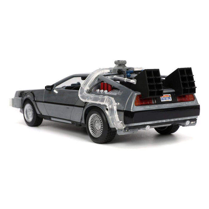Back to the Future Modelauto Tijdmachine 1/24