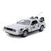 Regreso al futuro coche a escala DeLorean (edición Frost)