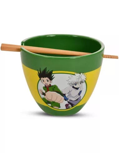 Hunter x Hunter Ramen-Schüssel mit Stäbchen (Gon & Killua)