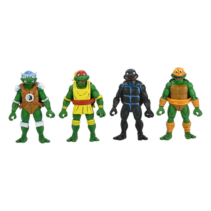 Teenage Mutant Ninja Turtles Stump Wrestling Pack de 4 Figuras de Acción (Archie Comics)