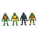 Teenage Mutant Ninja Turtles Stump Wrestling Pack de 4 Figuras de Acción (Archie Comics)
