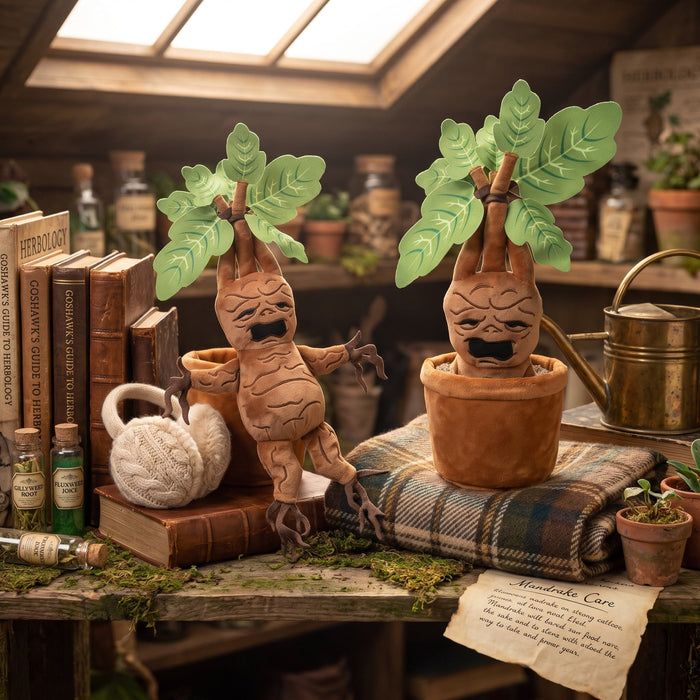 Peluche Mandragola di Harry Potter con suono