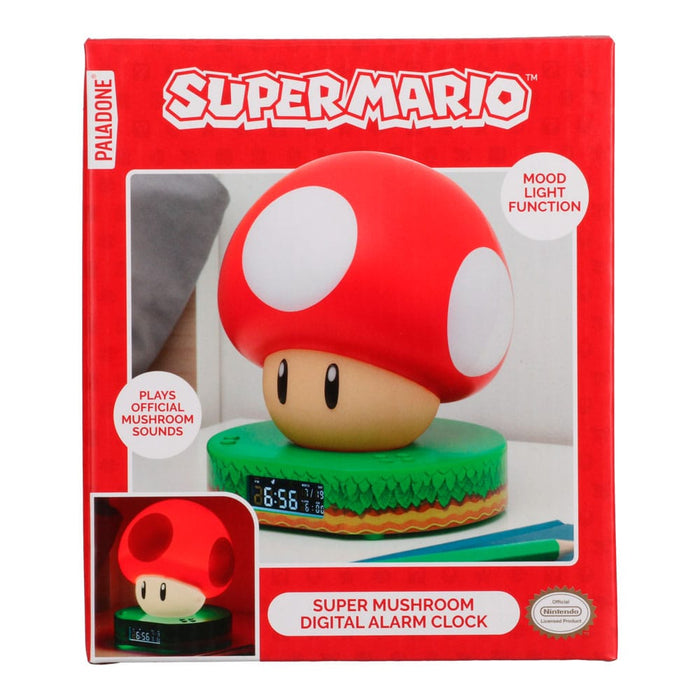 Super Mario Digitalwecker Super-Pilz