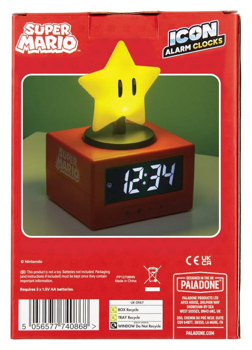 Super Mario Alarm Clock Super Star