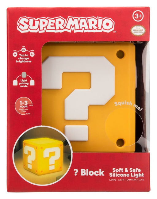 Super Mario Silicone Light Question Block