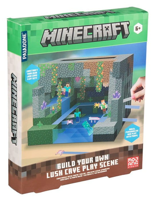 Minecraft 3D-Bausatz Höhlenszene