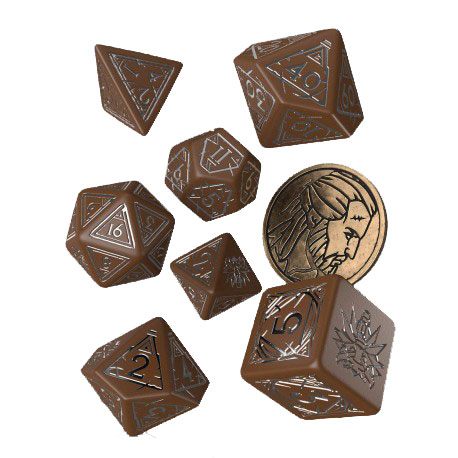 The Witcher set di dadi Geralt (Roach's Companion)