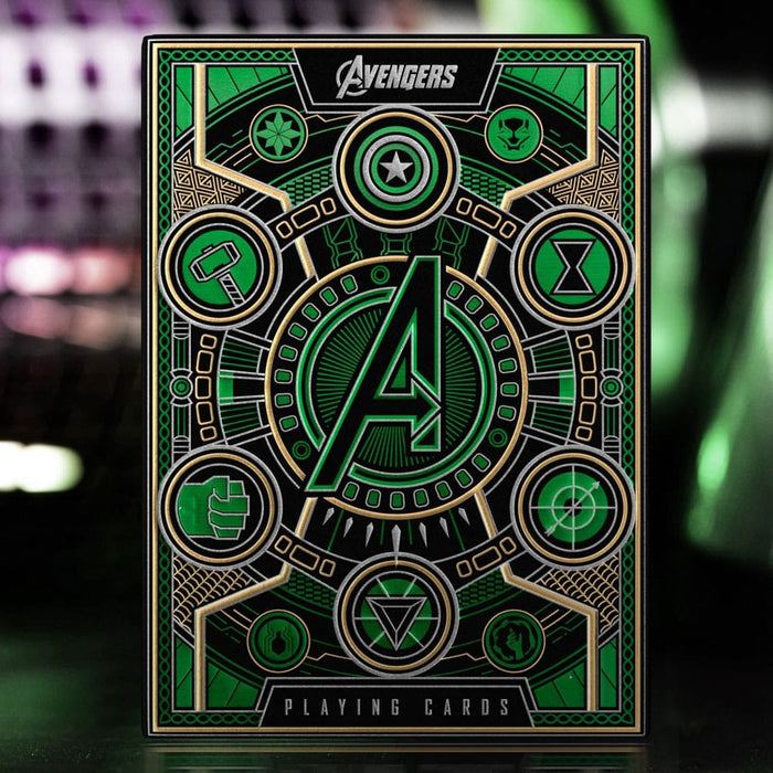 Avengers Playing Cards The Infinity Saga Green