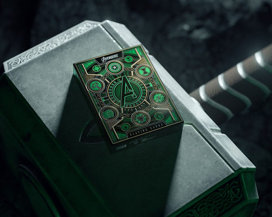 Avengers Playing Cards The Infinity Saga Green