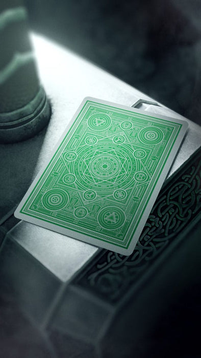 Avengers Playing Cards The Infinity Saga Green