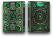 Avengers Playing Cards The Infinity Saga Green