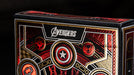 Avengers Infinity Saga Spielkarten Rot