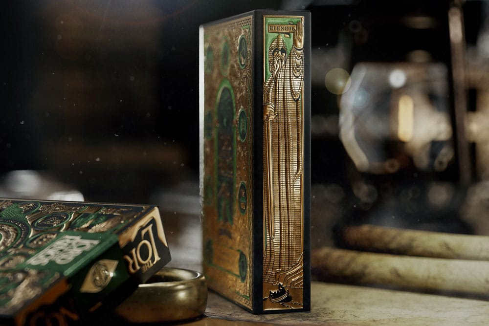 Der Herr der Ringe Spielkarten mit Goldornamenten