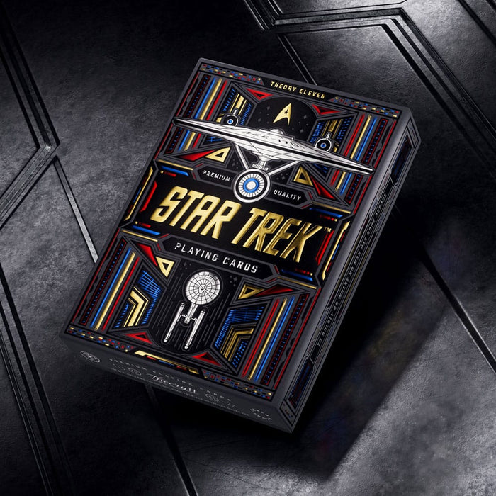 Carte da gioco premium Star Trek Dark Edition (nere)