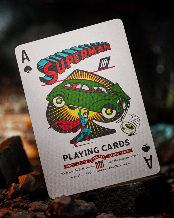 Jeu de cartes Superman The Man of Steel