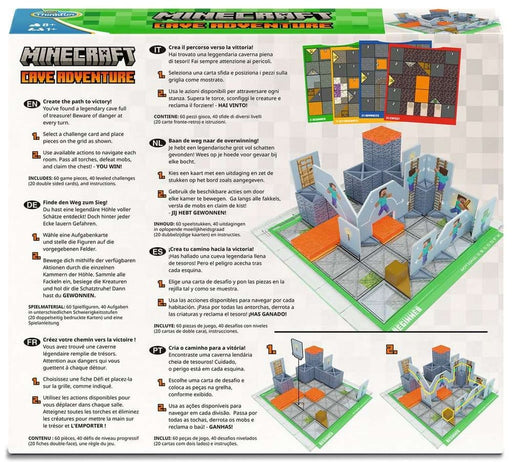 Minecraft Cave Adventure logicaspel