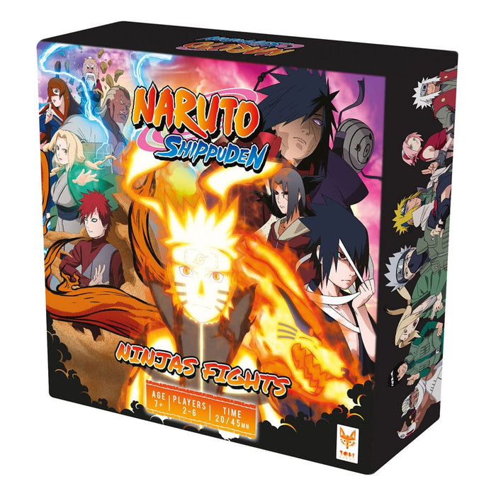 Naruto Shippuden jeu de cartes Ninjas Fights (version anglaise)