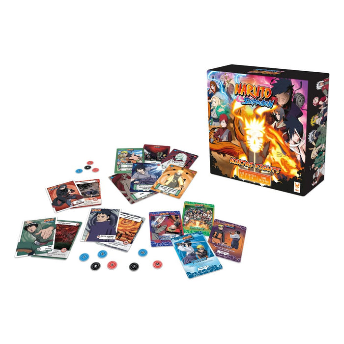 Naruto Shippuden jeu de cartes Ninjas Fights (version anglaise)