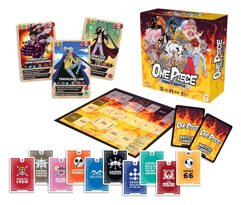One Piece Brettspiel Pirate Battle (englische Ausgabe)