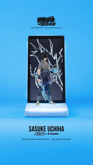 Statua luminosa Naruto Shippuden Sasuke Uchiha (NEON)