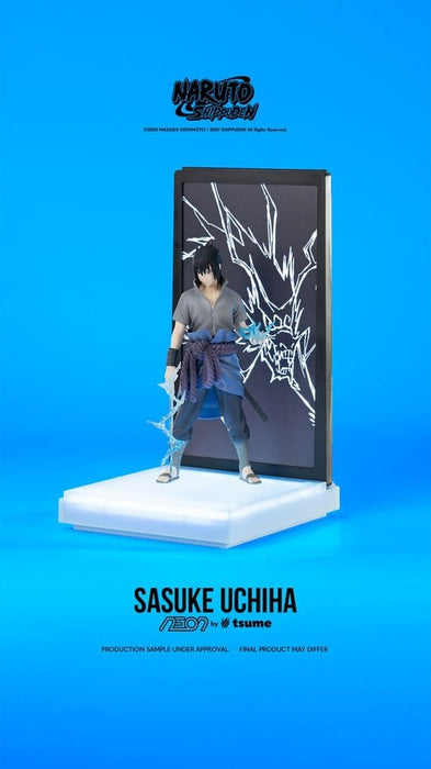 Statua luminosa Naruto Shippuden Sasuke Uchiha (NEON)