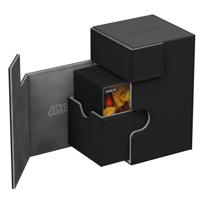 Porta mazzo Ultimate Guard Flip'n'Tray Deck Case 100+ nero